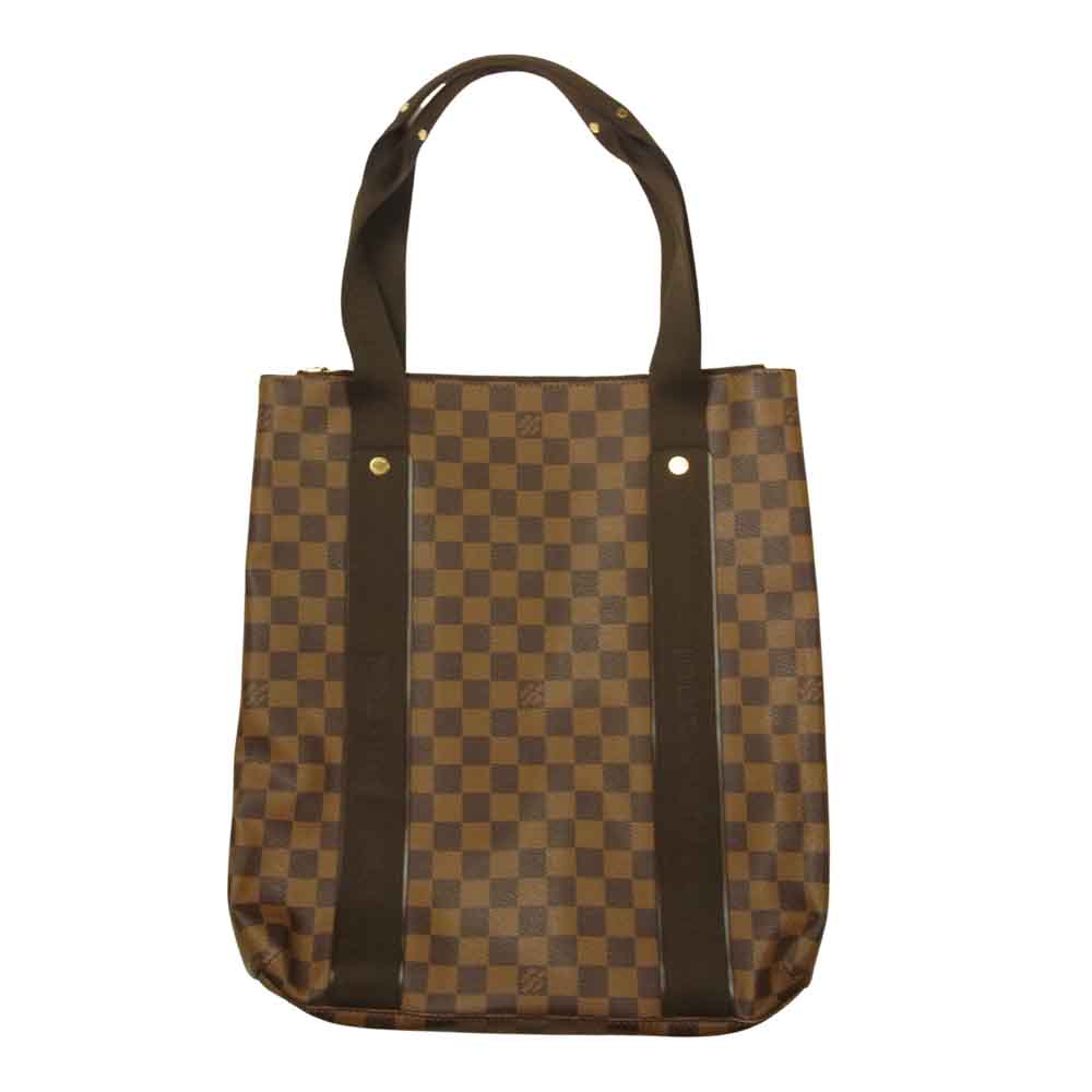LOUIS VUITTON ルイ・ヴィトン N52006 ダミエ カバ ボブール トートバッグ ブラウン系【中古】