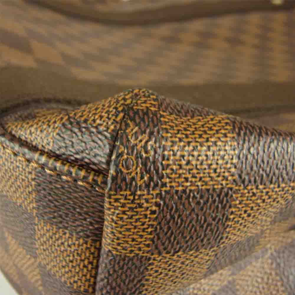 LOUIS VUITTON ルイ・ヴィトン N52006 ダミエ カバ ボブール トートバッグ ブラウン系【中古】