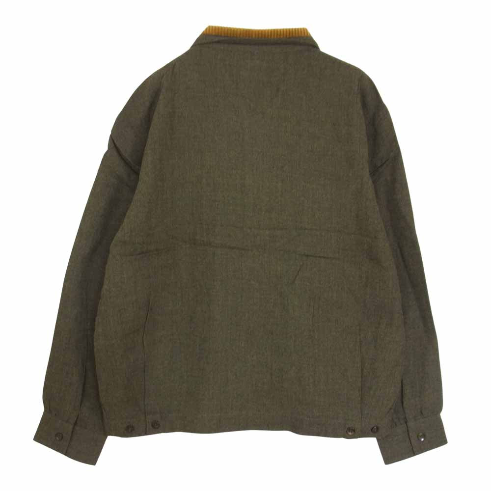 TENDERLOIN テンダーロイン T-RAYON JAC レーヨン シャツ ジャケット カーキ系 M【美品】【中古】