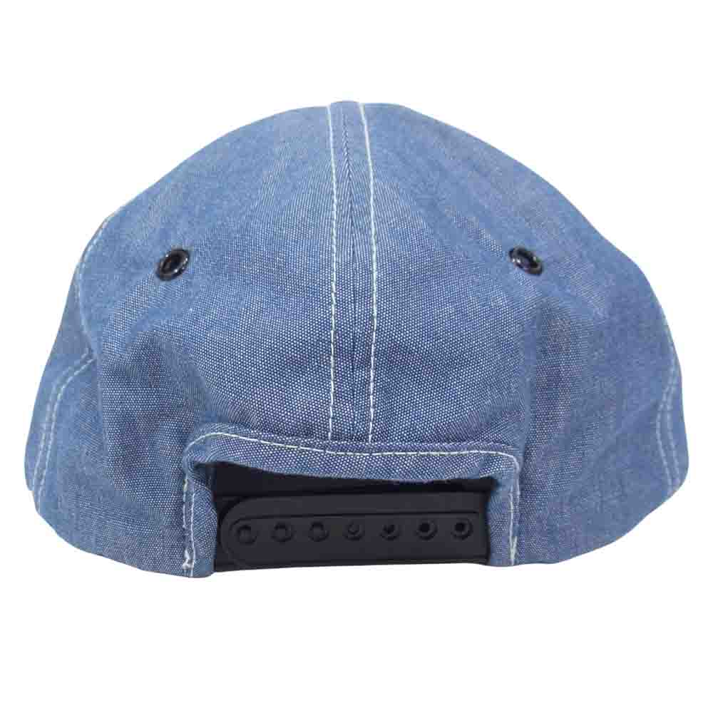 TENDERLOIN テンダーロイン T-6P CAP 6パネル キャップ シャンブレー ブルー系 ONE SIZE【中古】