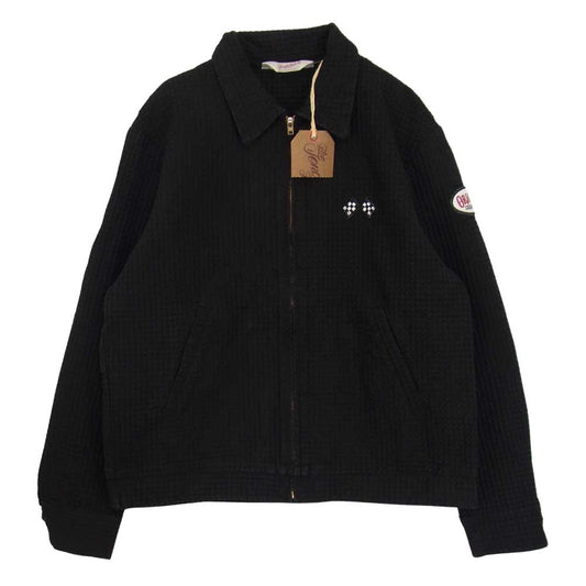 TENDERLOIN テンダーロイン 14SS T-WAFFLE JKT ZIP ワッフル ジャケット ブラック ブラック系 M【中古】