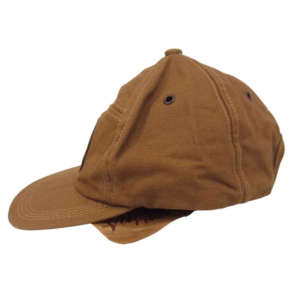 TENDERLOIN テンダーロイン T-6P CAP DUCK 6パネル キャップ ダック ブラウン系 ONE SIZE【極上美品】【中古】