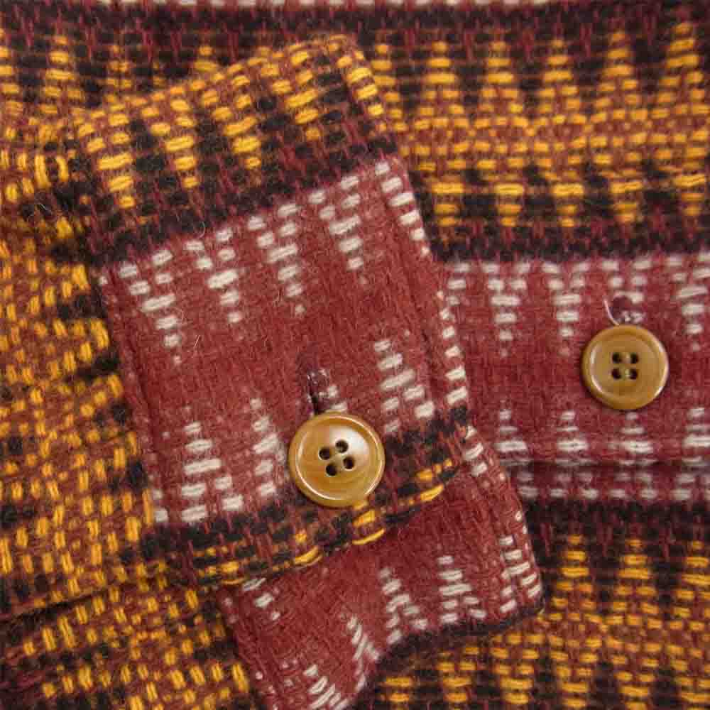 TENDERLOIN テンダーロイン T-INDIAN CPO JKT インディアン CPO シャツ ジャケット エンジ系 M【美品】【中古】