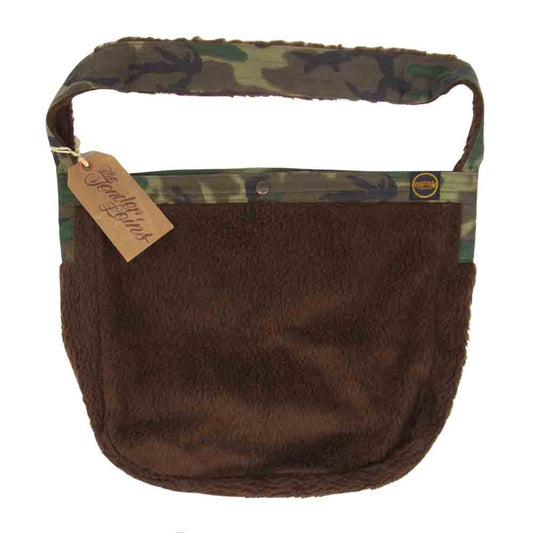 TENDERLOIN テンダーロイン PILE BAG パイル カモ ショルダーバッグ ブラウン系【極上美品】【中古】