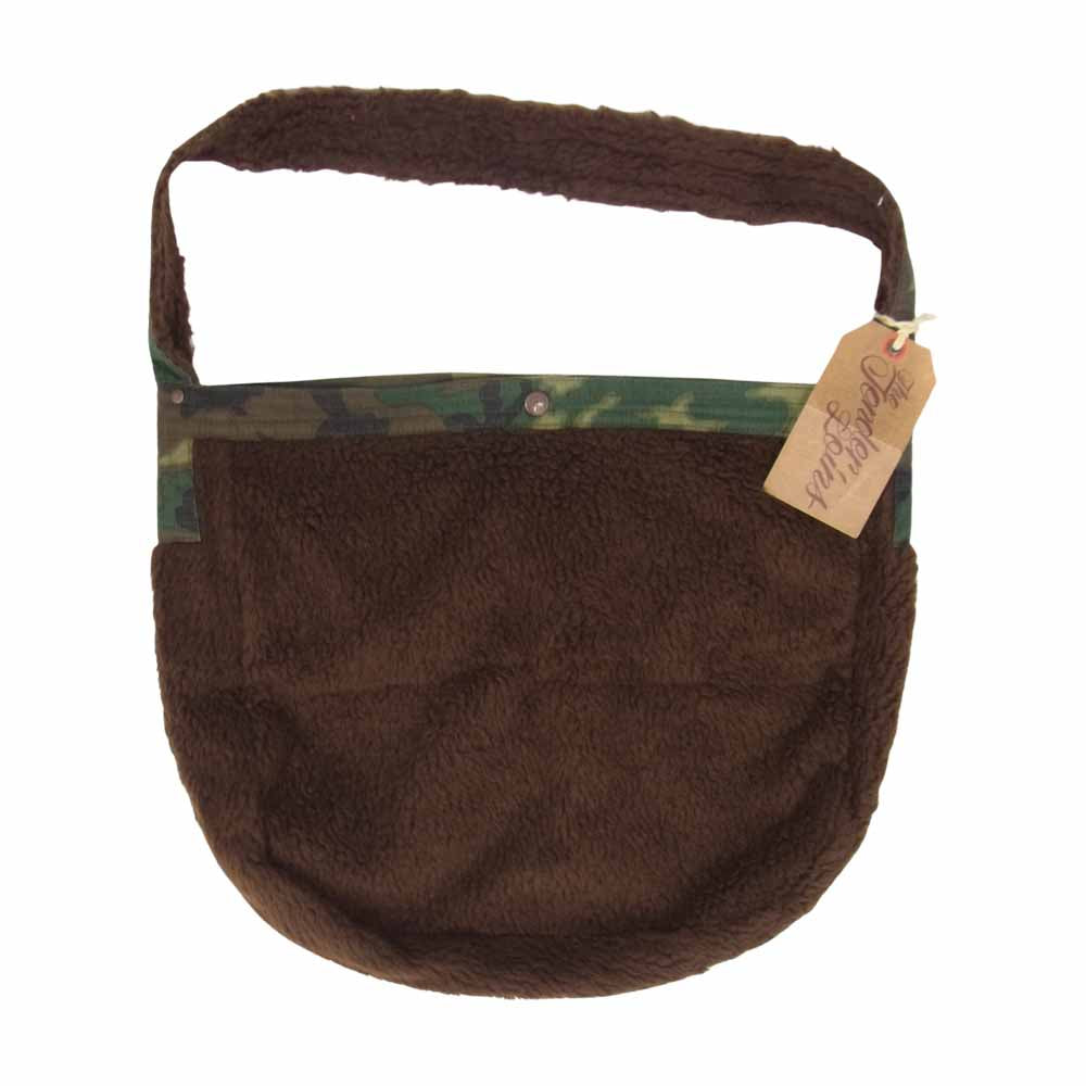 TENDERLOIN テンダーロイン PILE BAG パイル カモ ショルダーバッグ ブラウン系【極上美品】【中古】