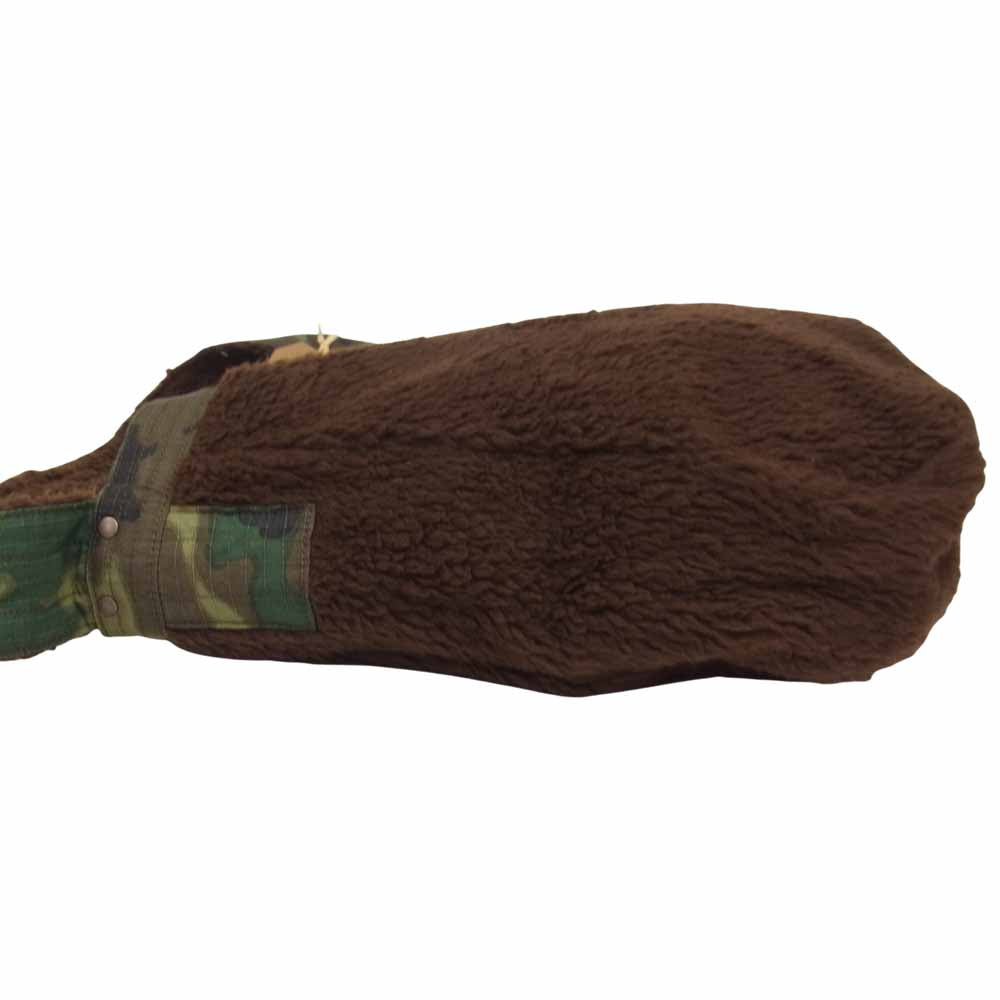 TENDERLOIN テンダーロイン PILE BAG パイル カモ ショルダーバッグ ブラウン系【極上美品】【中古】