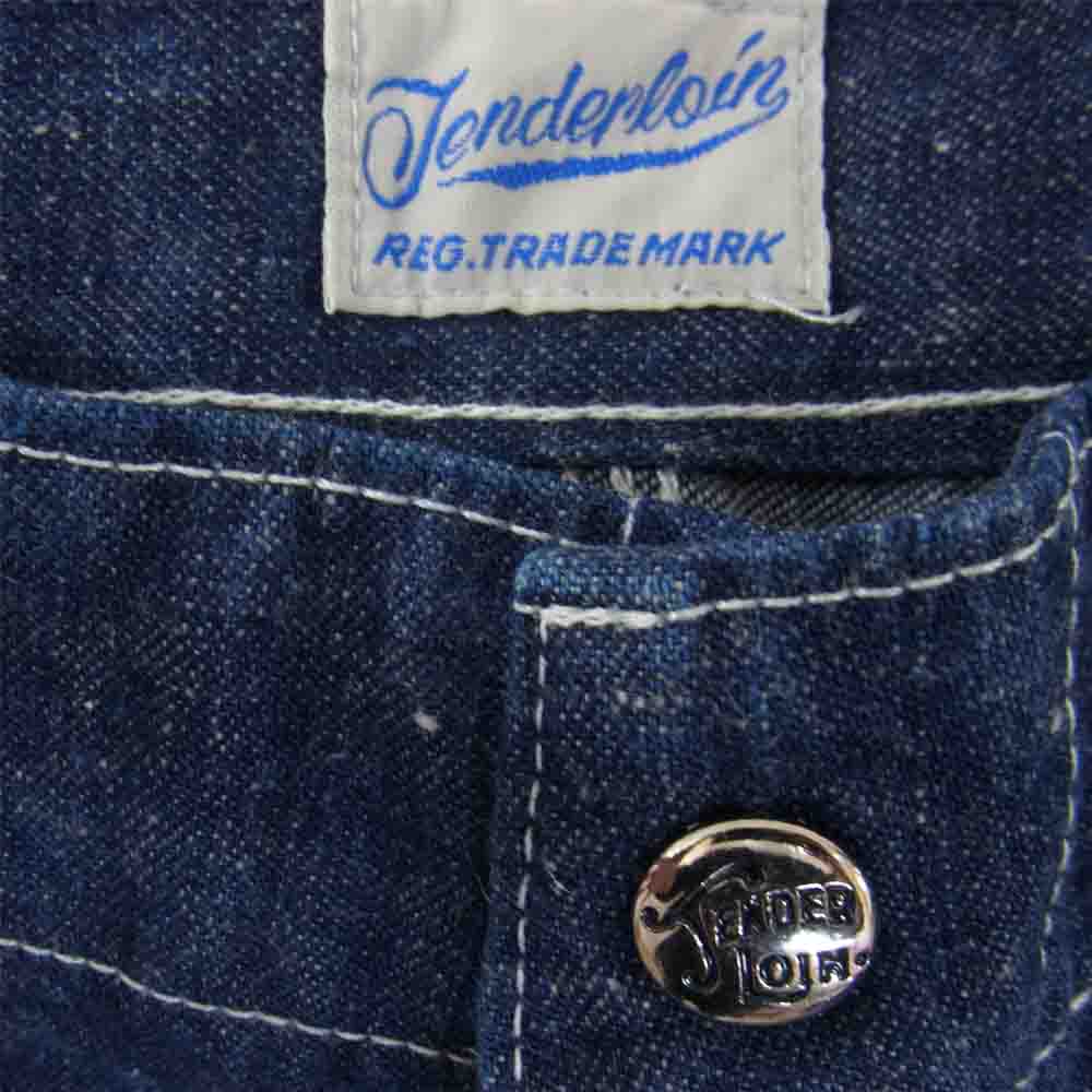 TENDERLOIN テンダーロイン T-PAINTER PNT シンチバック付きペインター デニム パンツ インディゴブルー系 M【美品】【中古】
