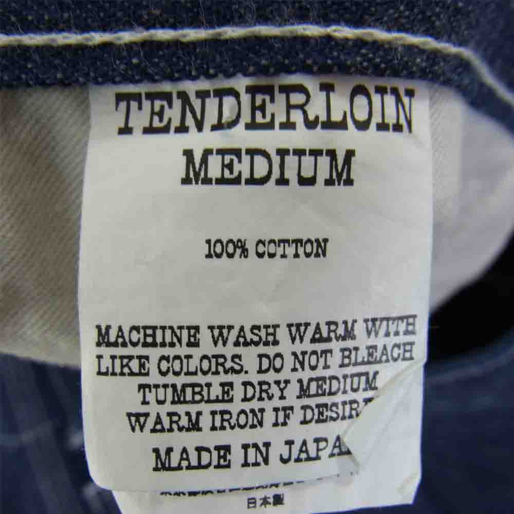 TENDERLOIN テンダーロイン T-PAINTER PNT シンチバック付きペインター デニム パンツ インディゴブルー系 M【美品】【中古】