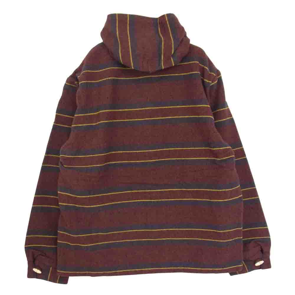 TENDERLOIN テンダーロイン T-BLANKET PARKA トグルボタン ブランケット パーカー エンジ系 M【新古品】【未使用】【中古】