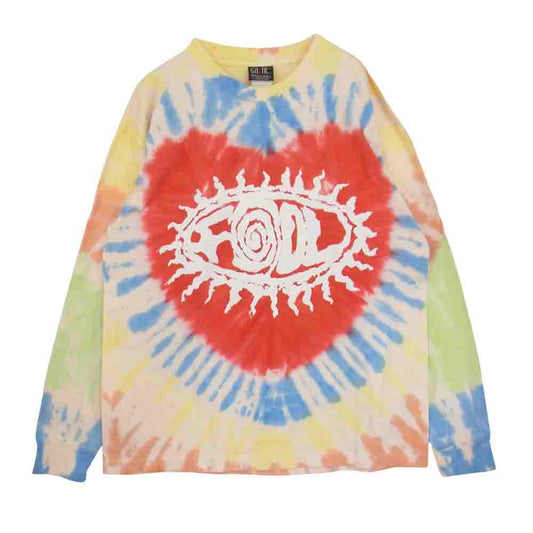 セント マイケル TIE DYE LONG SLEEVE タイダイ ロングスリーブ Tシャツ マルチカラー系 L【美品】【中古】