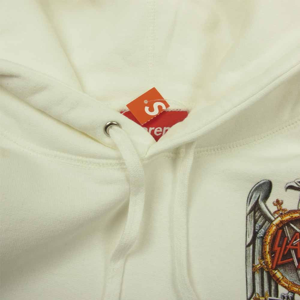 Supreme シュプリーム 16AW Slayer Eagle Hooded Sweatshirt スレイヤー イーグル パーカー ホワイト系 M【新古品】【未使用】【中古】