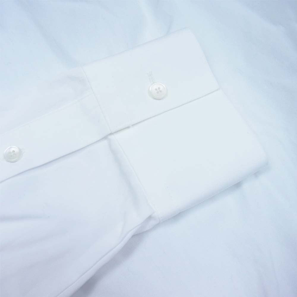 MACPHEE マカフィー 21SS 12-01-21-01002 ファインコットンブロード ギャザーカラー シャツ ブラウス ホワイト系 36【美品】【中古】