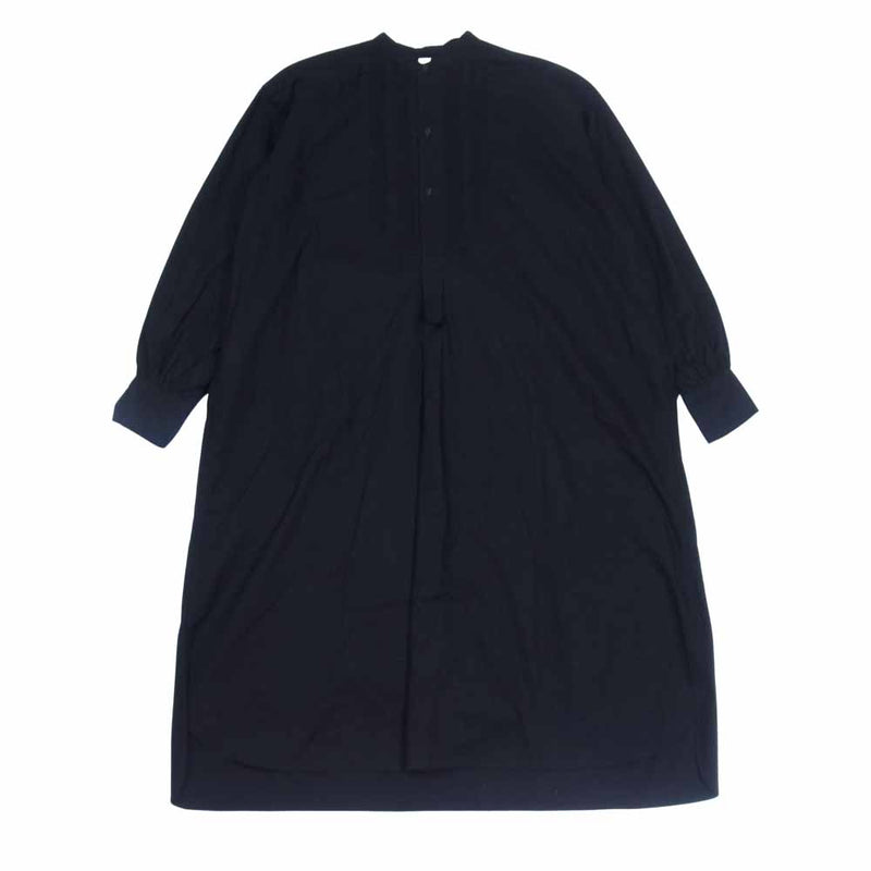 リノ L2102-DR004 PIN TUCK DRESS ピンタック ドレス ワンピース ブラック系 1【中古】