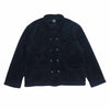 PORTER CLASSIC ポータークラシック Fleece French Jacket ポーラテック フリース フレンチ ジャケット ブラック系 S【美品】【中古】