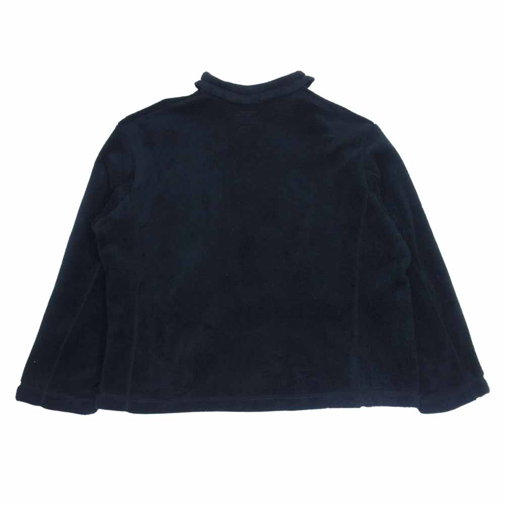 PORTER CLASSIC ポータークラシック Fleece French Jacket ポーラテック フリース フレンチ ジャケット ブラック系 S【美品】【中古】