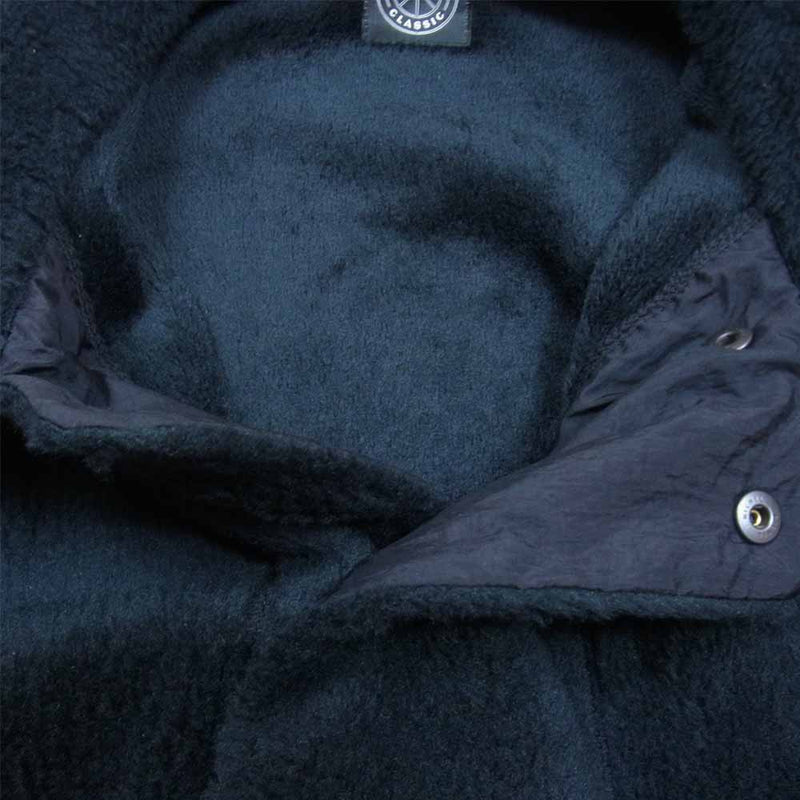PORTER CLASSIC ポータークラシック Fleece French Jacket ポーラテック フリース フレンチ ジャケット ブラック系 S【美品】【中古】