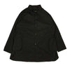 PORTER CLASSIC ポータークラシック 22SS GABARDINE SHIRT JACKET ギャバジン シャツ ジャケット ブラック系 1【極上美品】【中古】
