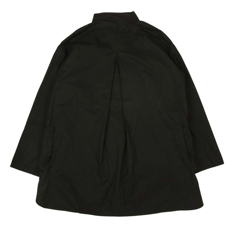 PORTER CLASSIC ポータークラシック 22SS GABARDINE SHIRT JACKET ギャバジン シャツ ジャケット ブラック系 1【極上美品】【中古】