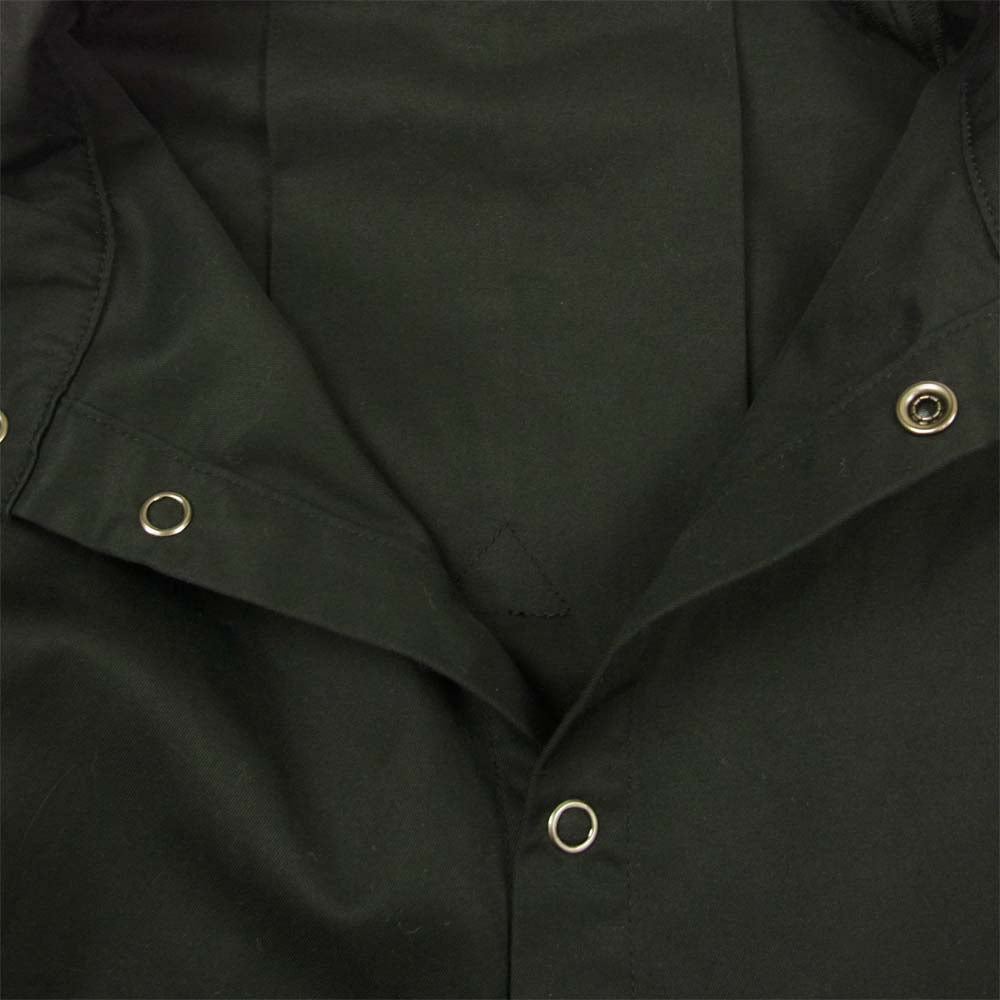 PORTER CLASSIC ポータークラシック 22SS GABARDINE SHIRT JACKET ギャバジン シャツ ジャケット ブラック系 1【極上美品】【中古】