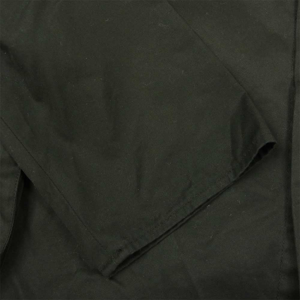 PORTER CLASSIC ポータークラシック 22SS GABARDINE SHIRT JACKET ギャバジン シャツ ジャケット ブラック系 1【極上美品】【中古】