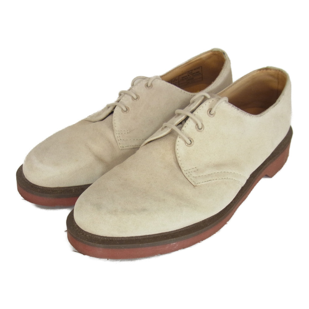 Dr.Martens ドクターマーチン スエード 3ホール シューズ ベージュ系 7【中古】