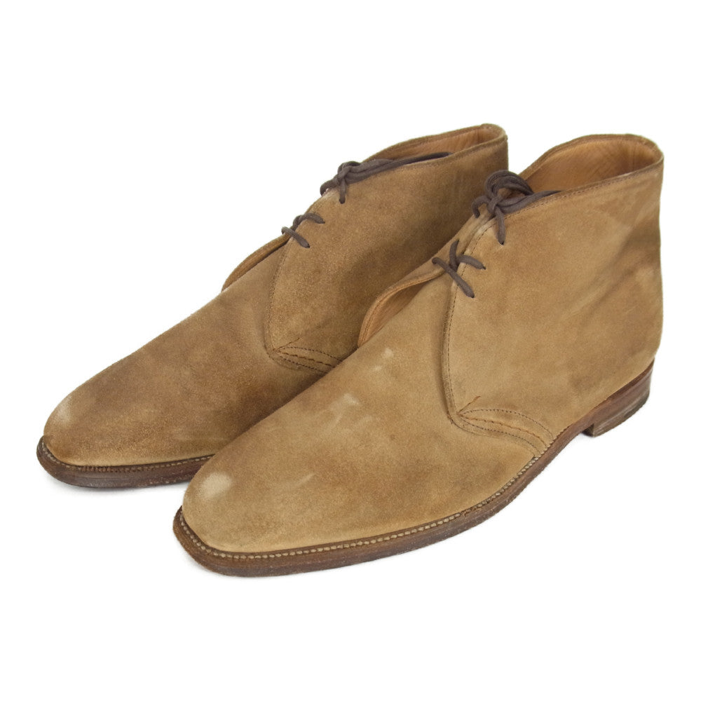 Tricker's トリッカーズ スエード チャッカブーツ ブラウン系  8.5【中古】