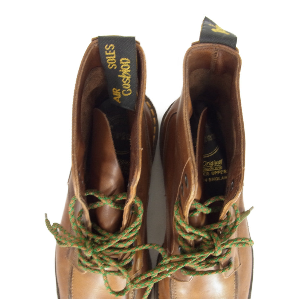 Dr.Martens ドクターマーチン イングランド製 Uチップ ブーツ ブラウン系 サイズ表記無【中古】