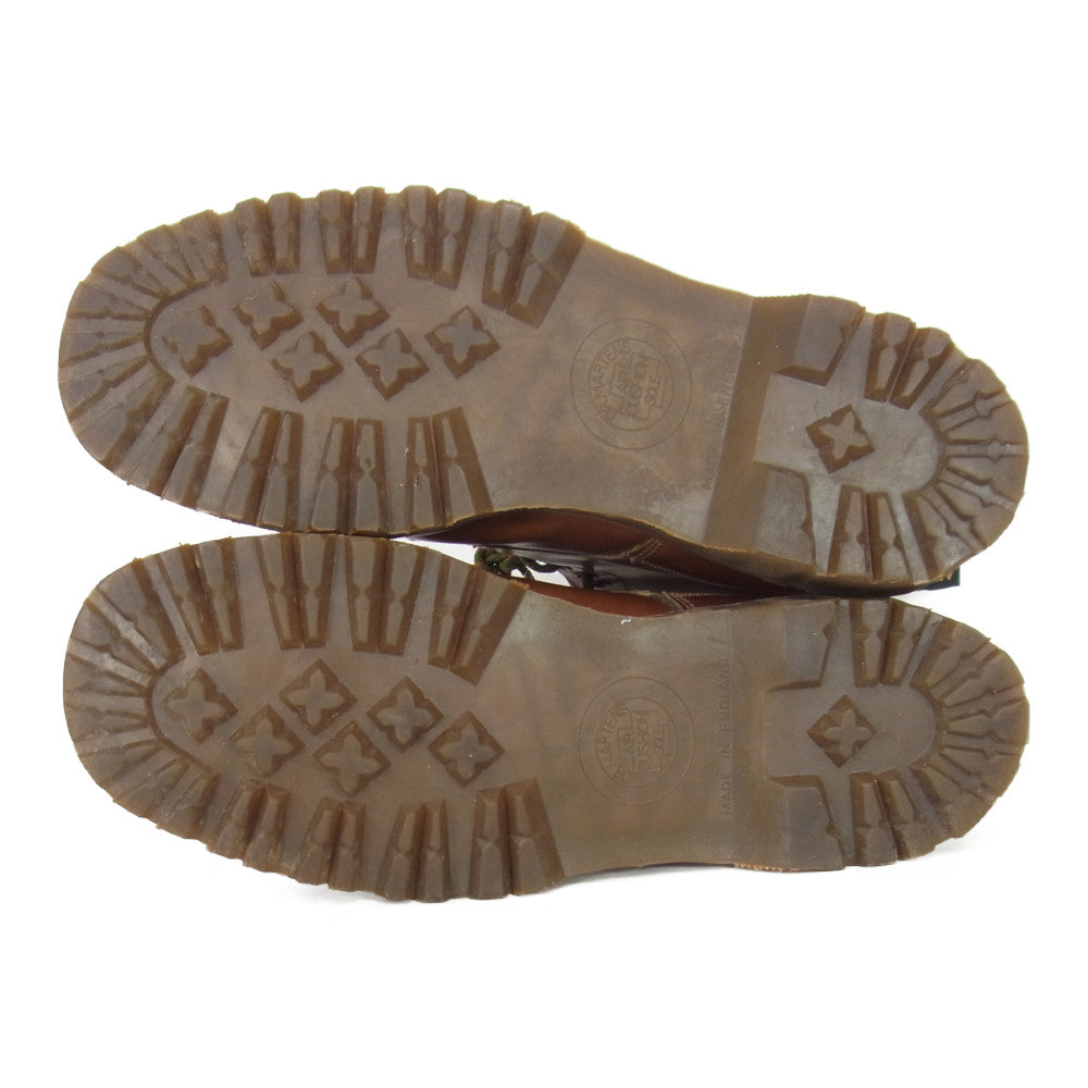 Dr.Martens ドクターマーチン イングランド製 Uチップ ブーツ ブラウン系 サイズ表記無【中古】