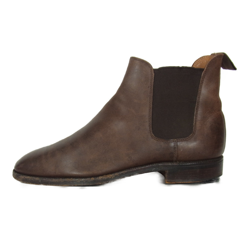 CROCKETT&JONES クロケットアンドジョーンズ BEAMS 別注 CHELSEA チェルシー サイドゴア ブーツ ブラウン系 6 1/2【中古】
