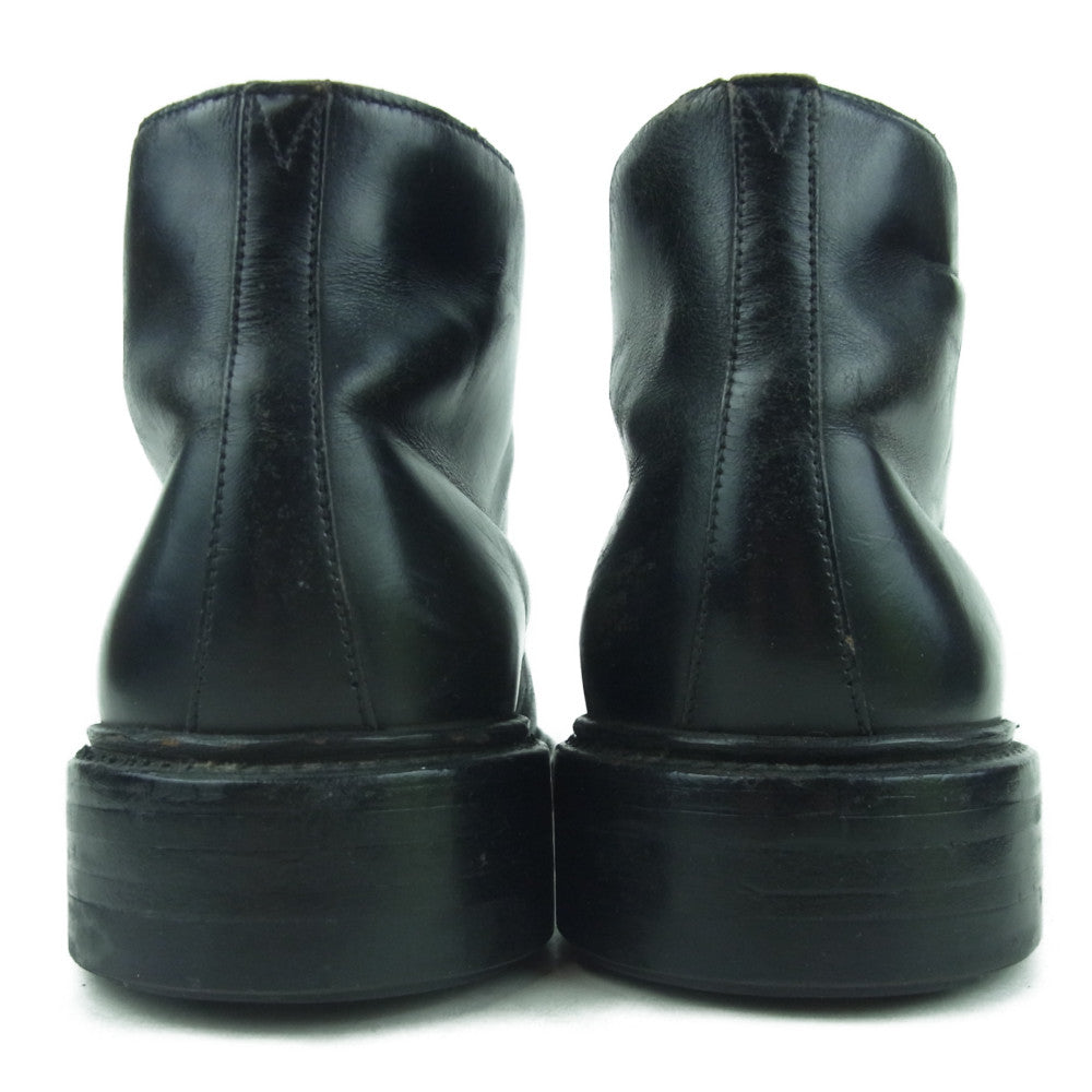 CROCKETT&JONES クロケットアンドジョーンズ U67074 CHEPSTOW ダイナイトソール チャッカ ブーツ ブラック系 6.5E【中古】