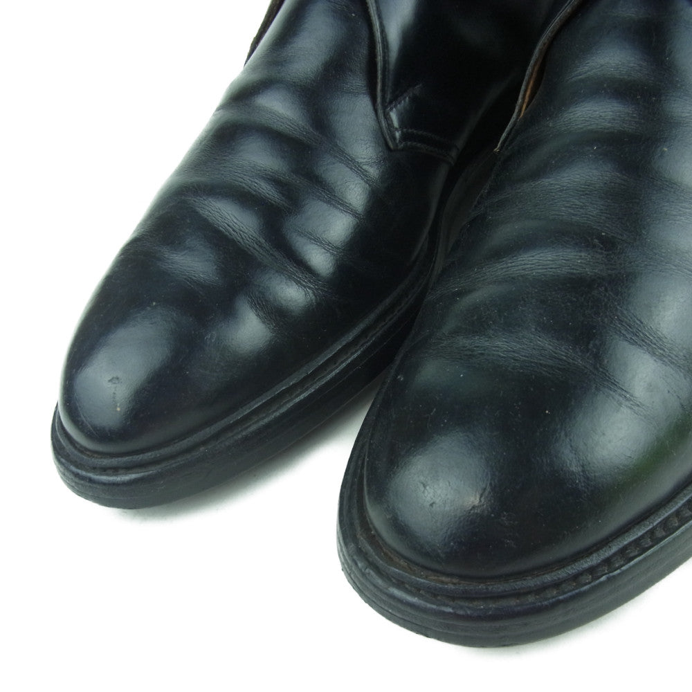 CROCKETT&JONES クロケットアンドジョーンズ U67074 CHEPSTOW ダイナイトソール チャッカ ブーツ ブラック系 6.5E【中古】