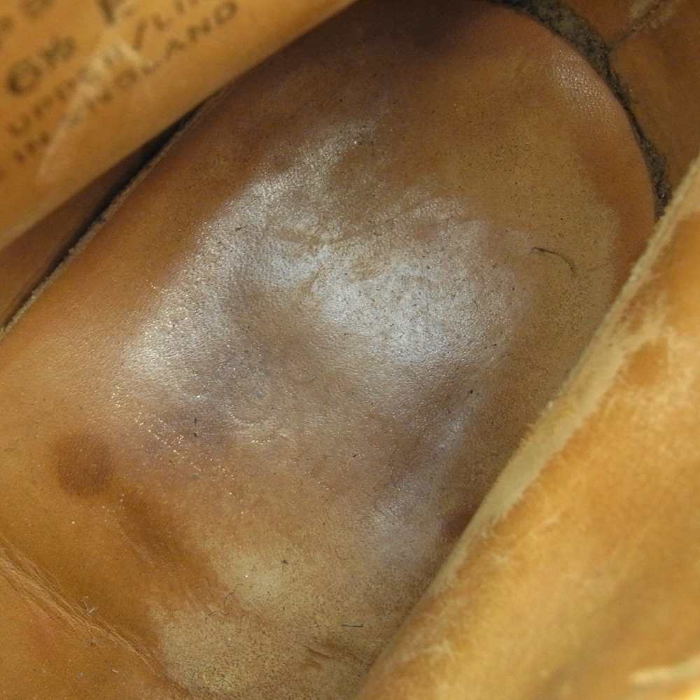 CROCKETT&JONES クロケットアンドジョーンズ U67074 CHEPSTOW ダイナイトソール チャッカ ブーツ ブラック系 6.5E【中古】