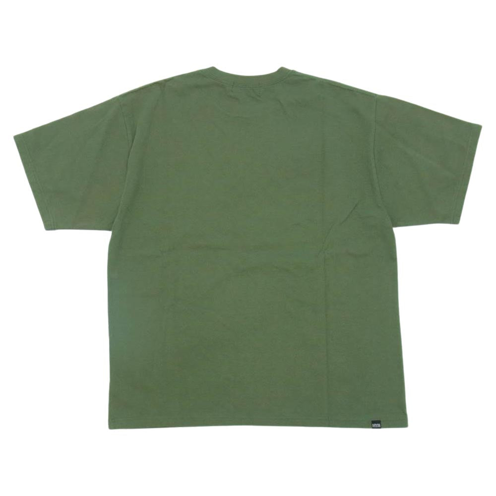 HYSTERIC GLAMOUR ヒステリックグラマー 02221CT14 THE SENSATIONAL プリント Tシャツ グリーン系 L【新古品】【未使用】【中古】