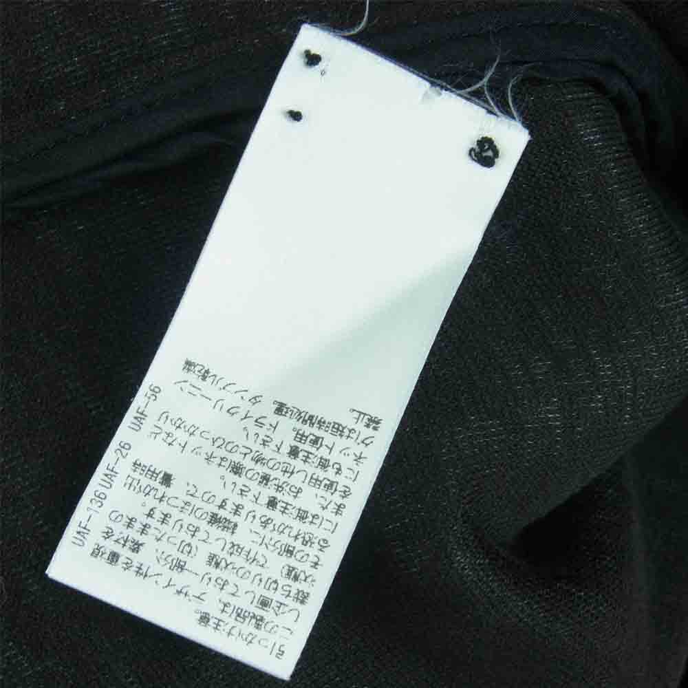 ENFOLD エンフォルド Vネック カットオフ カットソー 半袖 コットン ナイロン 日本製 ブルー系 1【中古】