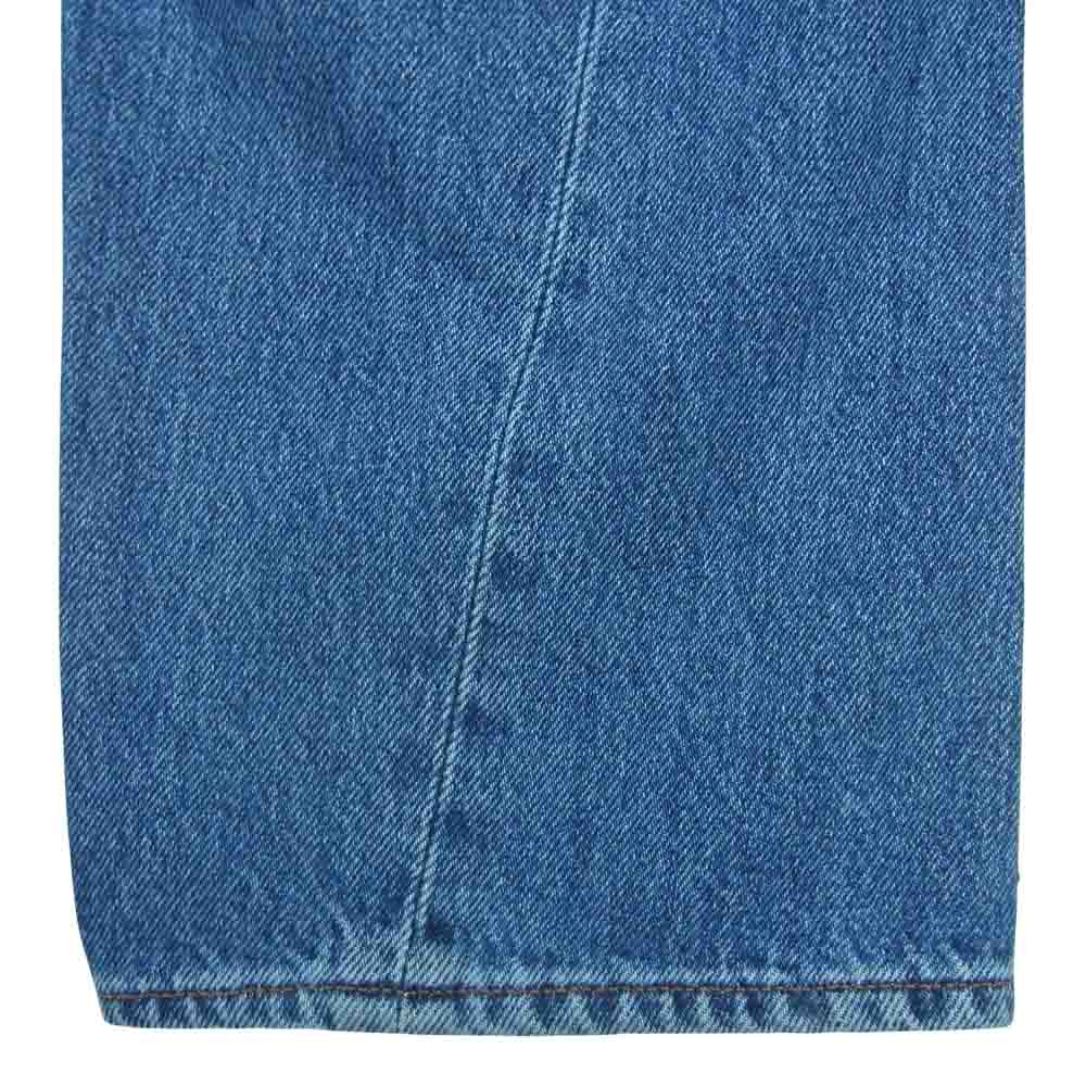 トーテム ストレート デニム パンツ コットン イタリア製 インディゴブルー系【中古】