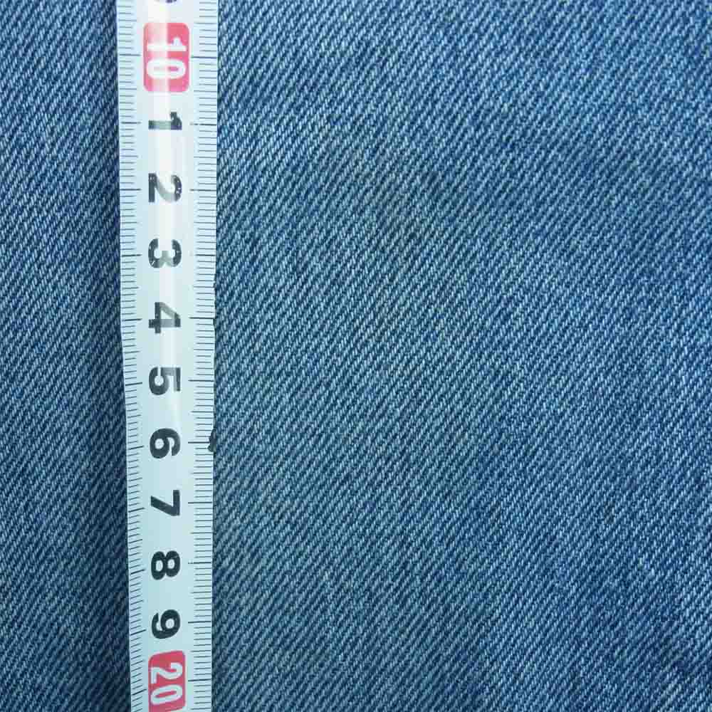 トーテム ストレート デニム パンツ コットン イタリア製 インディゴブルー系【中古】