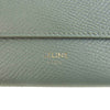 CELINE セリーヌ 三つ折り スモール トリフォールド ウォレット ダークグレー系【中古】