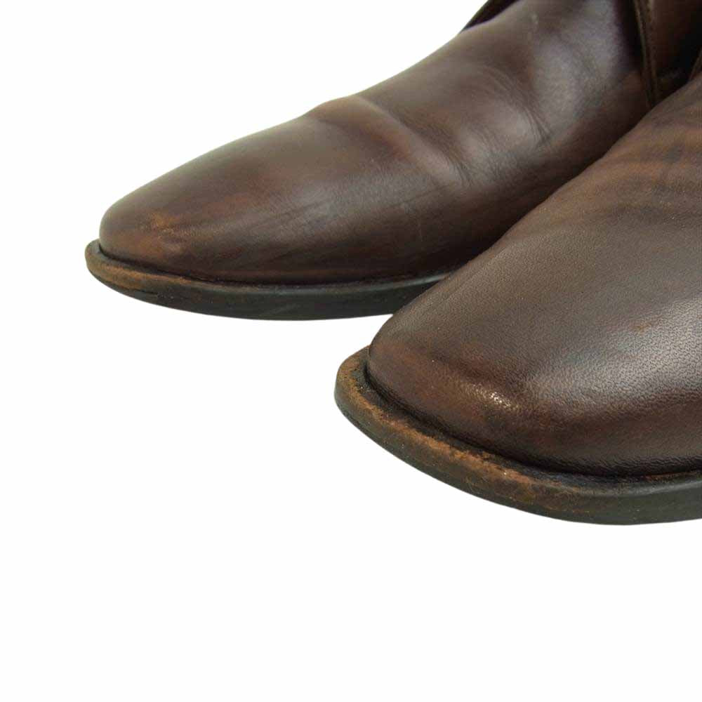 バーニーズ ニューヨーク  レースアップ レザー シューズ ブラウン系 43.5【中古】