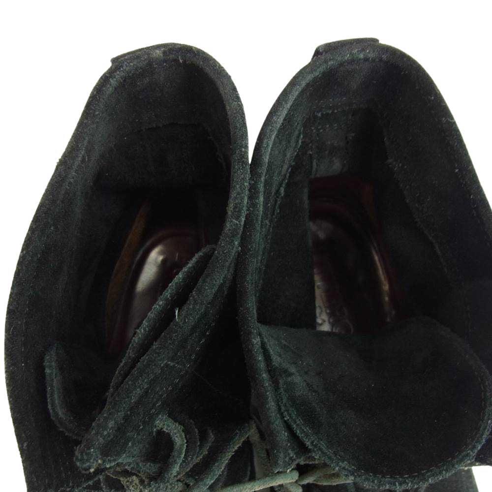 BUTTERO ブッテロ スエード レースアップ ブーツ ブラック系 実寸約28.5㎝【中古】