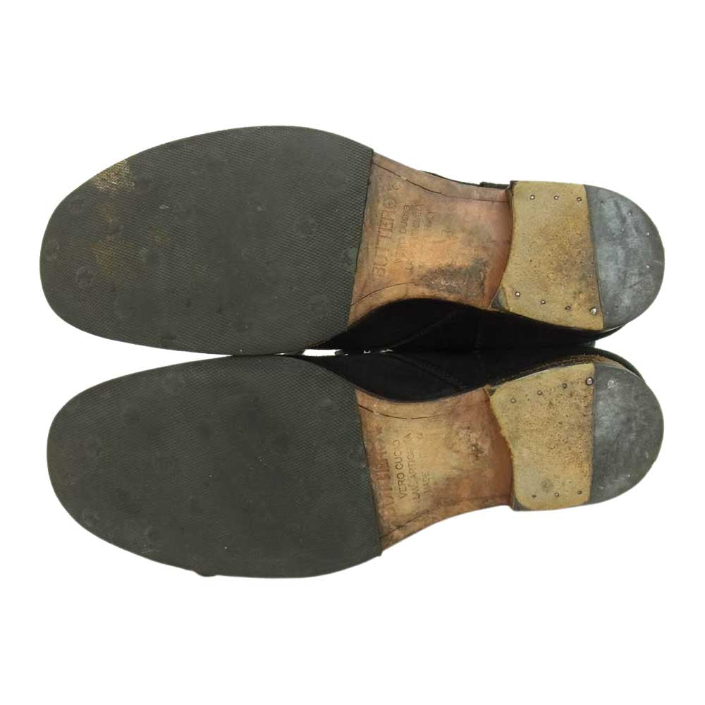 BUTTERO ブッテロ スエード レースアップ ブーツ ブラック系 実寸約28.5㎝【中古】