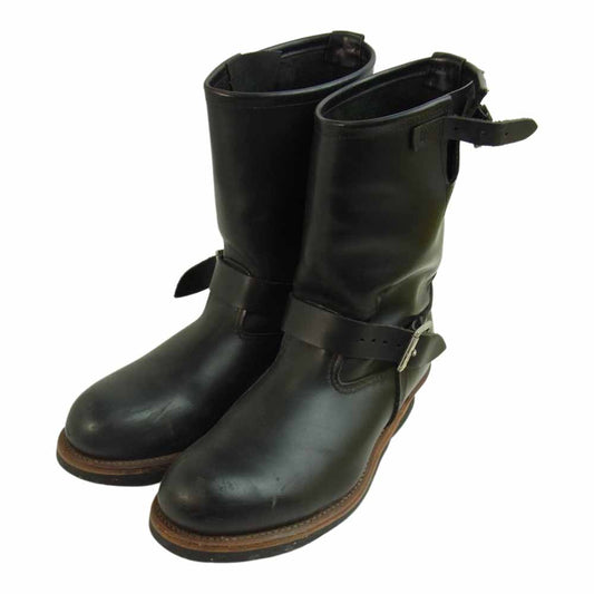 RED WING レッドウィング 2268 ENGINEER BOOTS エンジニア ブーツ ブラック系 USA10D【中古】