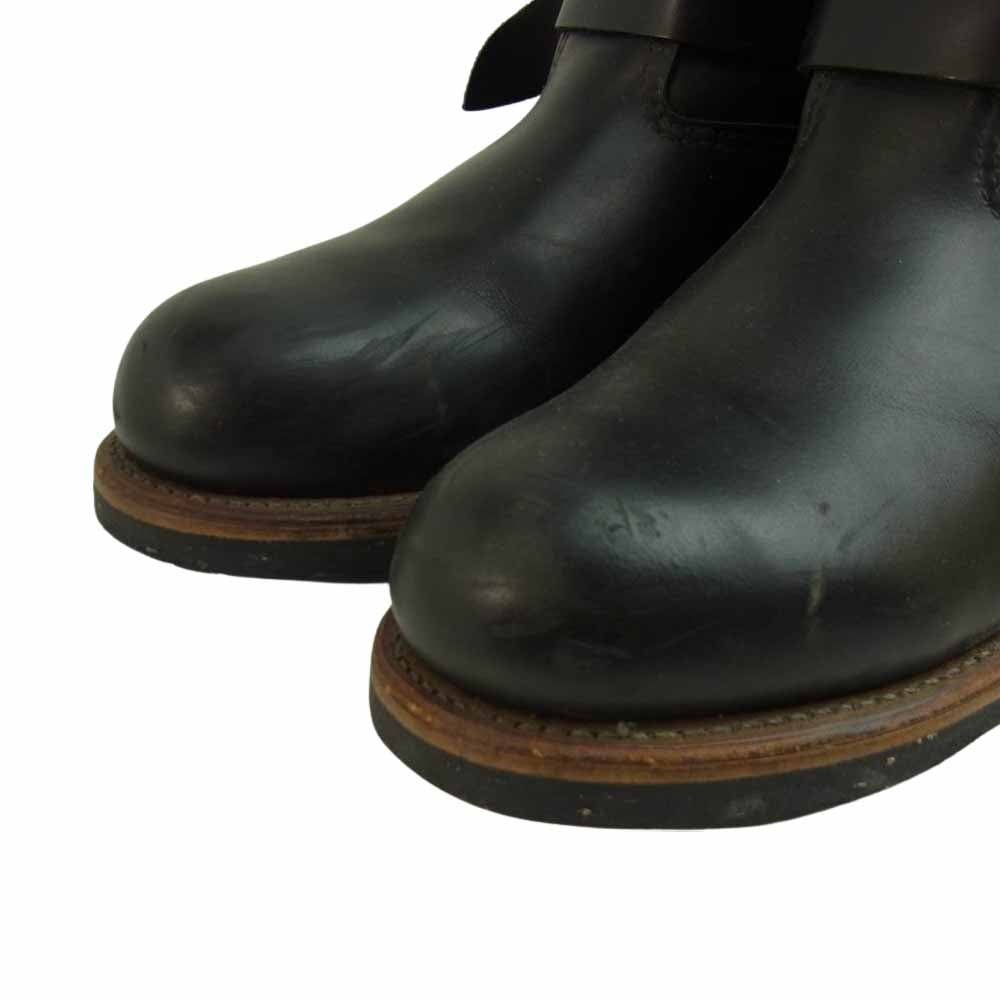 RED WING レッドウィング 2268 ENGINEER BOOTS エンジニア ブーツ ブラック系 USA10D【中古】