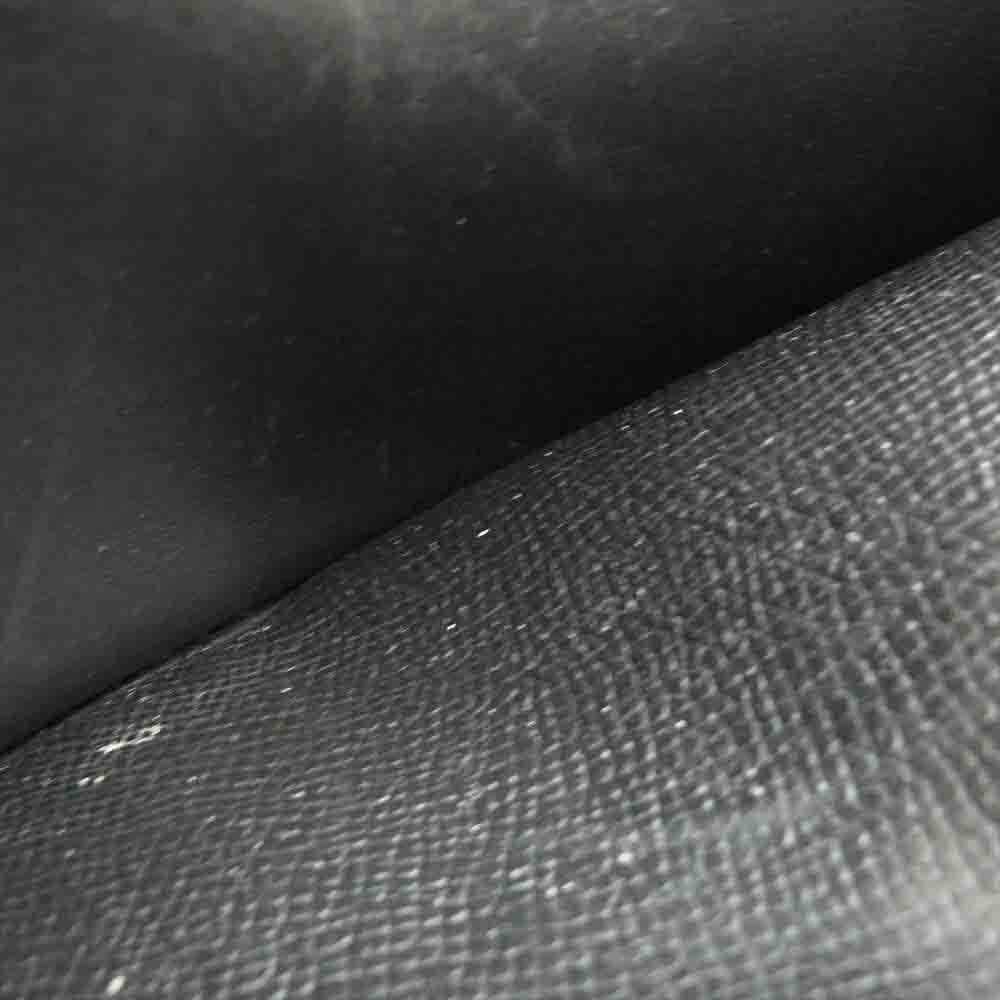 HERMES エルメス シチズン ツイル ロング ヴォースイフト □O刻印 長財布 レザーウォレット 札入れ ブラック系【中古】