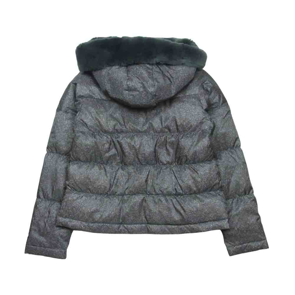 theory セオリー レッキスラビット ファー ダウン ジャケット ベトナム製 グレー系 S【中古】