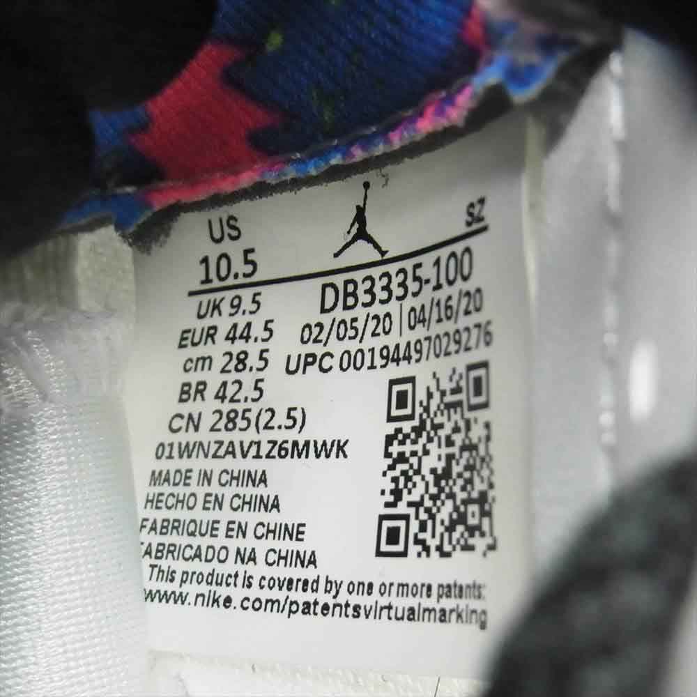 NIKE ナイキ DB3335-100 AIR JORDAN 5 RETRO BEL-AIR Ghost Green エアジョーダン ファイブ マルチカラー系 10.5【中古】