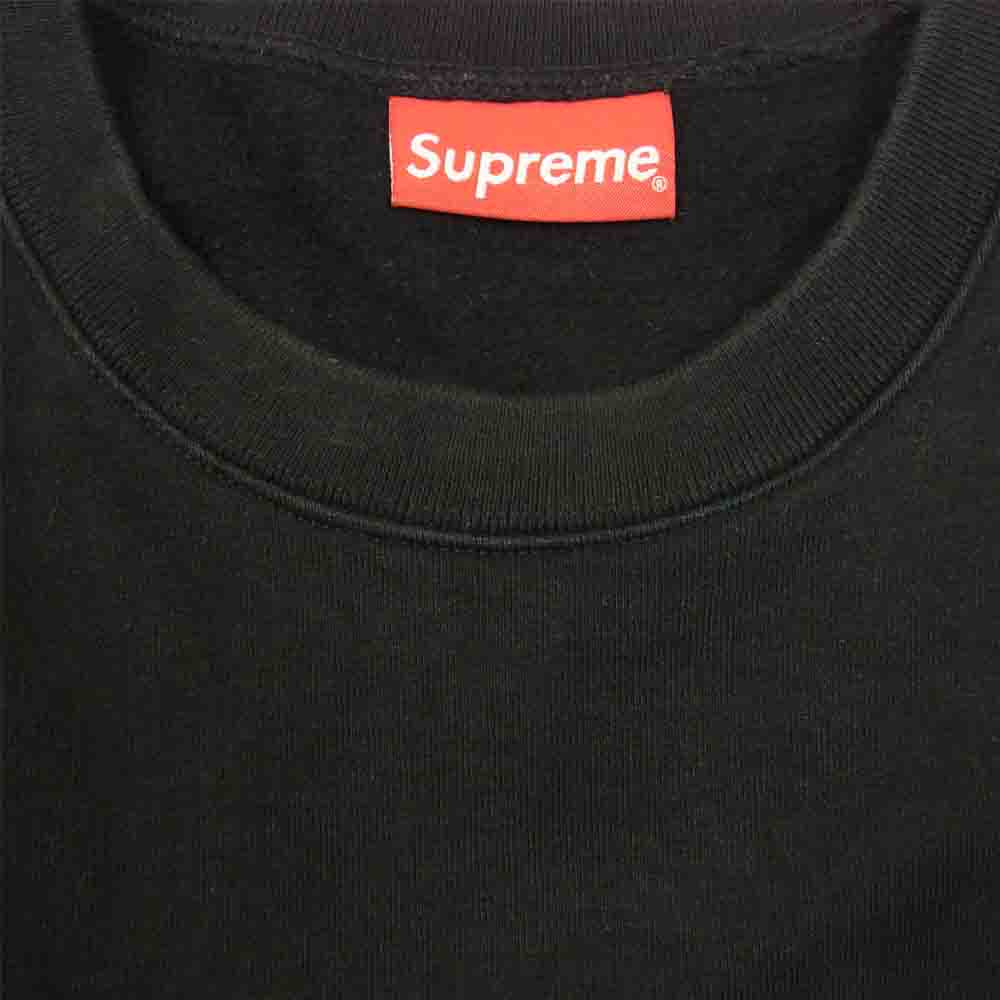 Supreme シュプリーム 20AW Big Arc Crewneck ビッグアーチ クルーネック スウェット ブラック系 XL【中古】