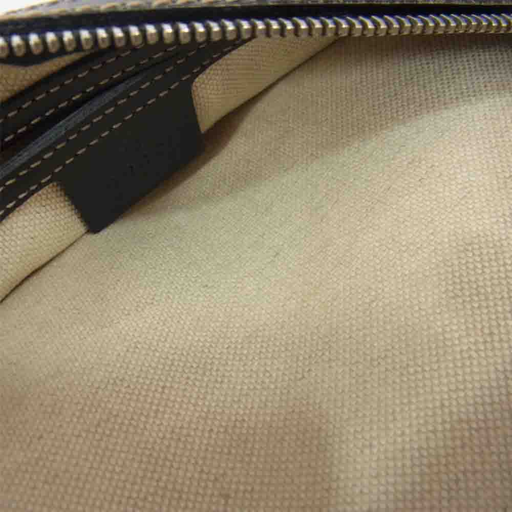 GUCCI グッチ 233269 520981 GGスプリーム ベルトバッグ PVC ネイビー系【中古】