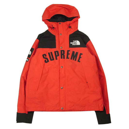 Supreme シュプリーム 19SS THE NORTHFACE Arc Logo Mountain Parka アーチロゴ マウンテンパーカー レッド系 M【中古】