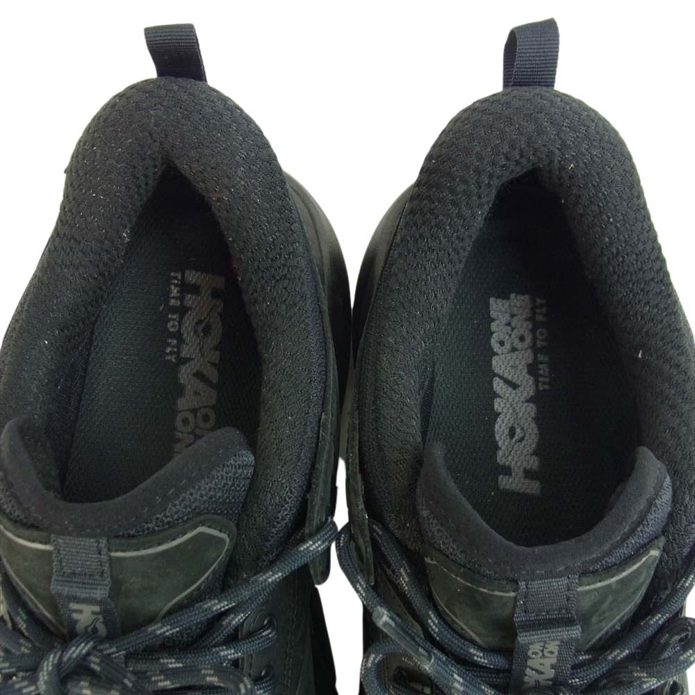 HOKA ONE ONE ホカ オネオネ 1118586 KAHA LOW GTX ゴアテックス カハ ロー スニーカー ブラック系 28cm【新古品】【未使用】【中古】