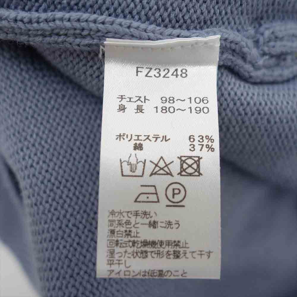 FRED PERRY フレッドペリー SS2 22SS L/TEACHER C/G オーバーサイズ カーディガン ブルー系 L【新古品】【未使用】【中古】